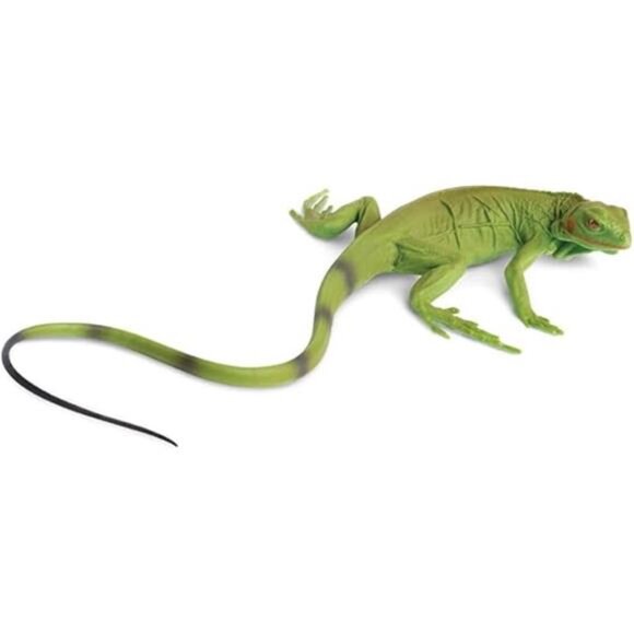 Iguana Baby Figurine - Detailed 9.4" Plastic Model Figure - Educational Toy - Picture 5 of 5